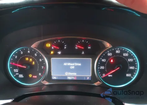 2021 Chevrolet Traverse Awd Premier из США, поврежденный, VIN 1GNEVKKW9MJ260988